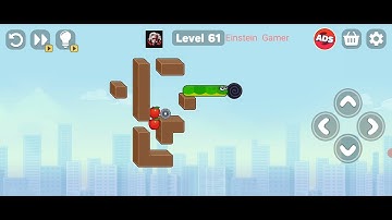 Snake Puzzle Slither to Eat level 61 Walkthrough Solution 