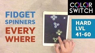 PRO FIDGET SPINNER color switch Hard levels 41-60 screenshot 5