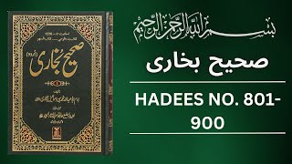 Sahih Bukhari Hadees No 800 To 900 | Hadees in Urdu | Sahih Bukhari Hadees