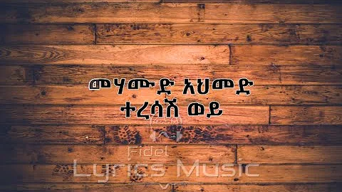 Mehamud Ahmed Teresash Woy Music Lyrics