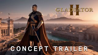 Gladiator 2 2024 Concept Trailer Pedro Pascal Denzel Washington 4K
