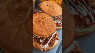 Chicken?& Beef?Shawarma Burger? #food #shorts #trending #viral #vlog #burger