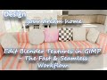 Edit Blender Textures in GIMP – The Fast &amp; Seamless Workflow