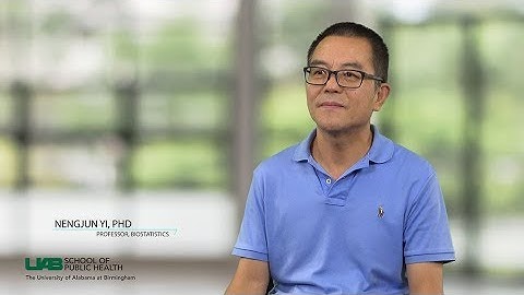 Biostatistics | Faculty Spotlight - Nengjun Yi, PhD | UAB School of Public Health