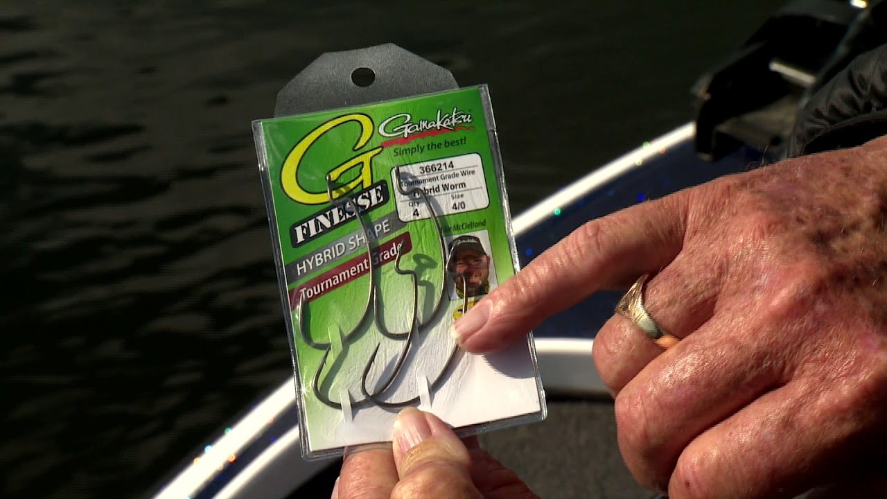 Bill Dance - Gamakatsu G Finesse Hybrid Worm Hook 