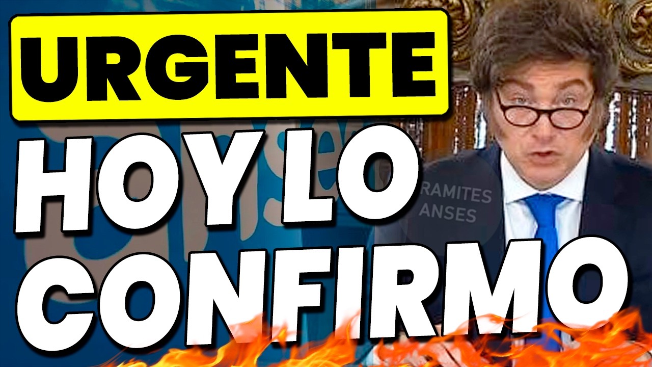 💥ÚLTIMA HORA! NUEVO CAMBIO de MILEI para JUBILADOS de ANSES