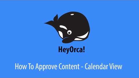 How To Approve Content -  Calendar View  (Client)