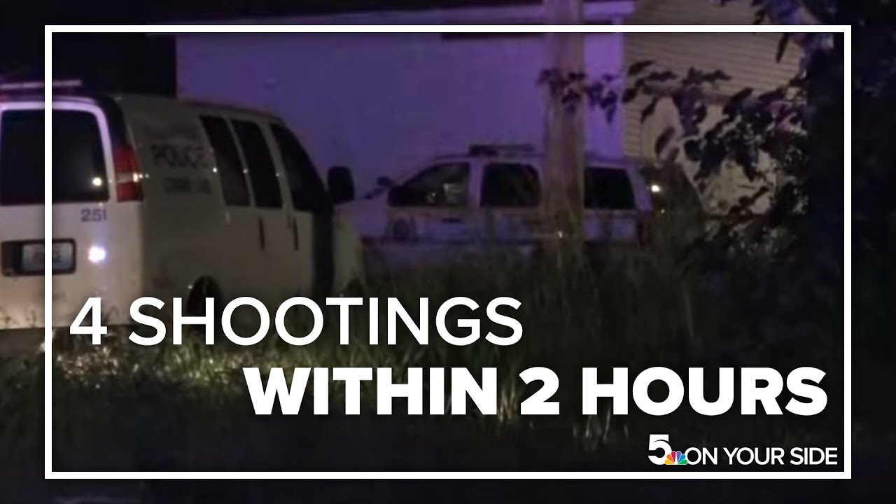 Separate St. Louis shootings leave 4 injured in less than 2 hours - YouTube
