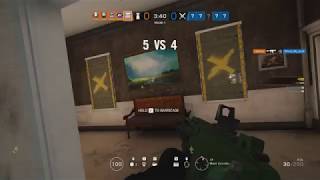 Tom Clancy's Rainbow Six® Siege Beautiful One-Tap Vigil Spawn Peek