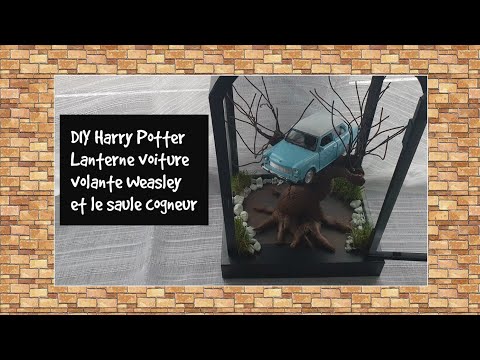 Saule Cogneur Avec Voiture- Harry Potter