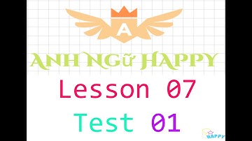 [Lesson 07] Listening TOEIC TEST 01 with HAPPY | Full HD | Transcript and Answer Key