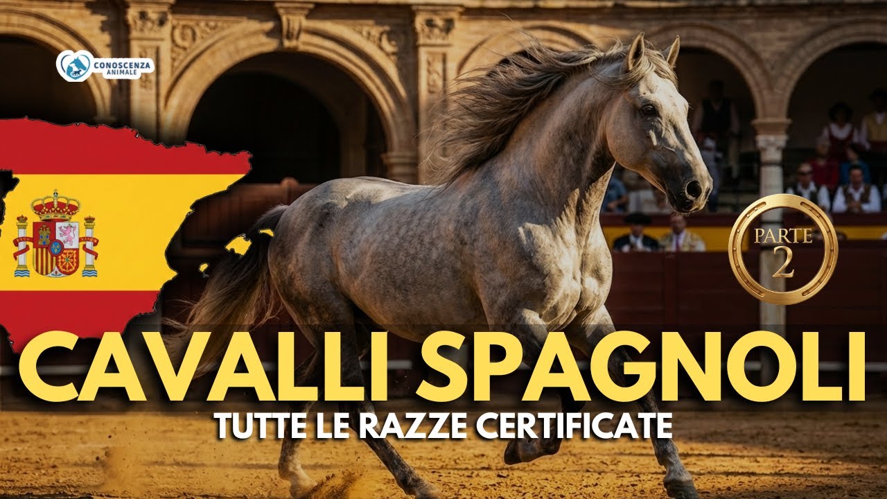 CAVALLI SPAGNOLI: tutte le razze certificate PARTE 2