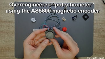 Overengineered "potentiometer" using the AS5600 magnetic encoder