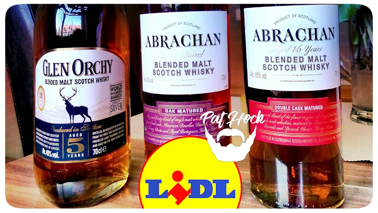 Verkostung - Blended Whisky YouTube Malt Lidl│Whisky Discounter vom