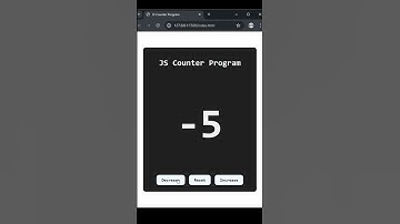 JavaScript Counter in Under 1 Minute! (Easy Tutorial)