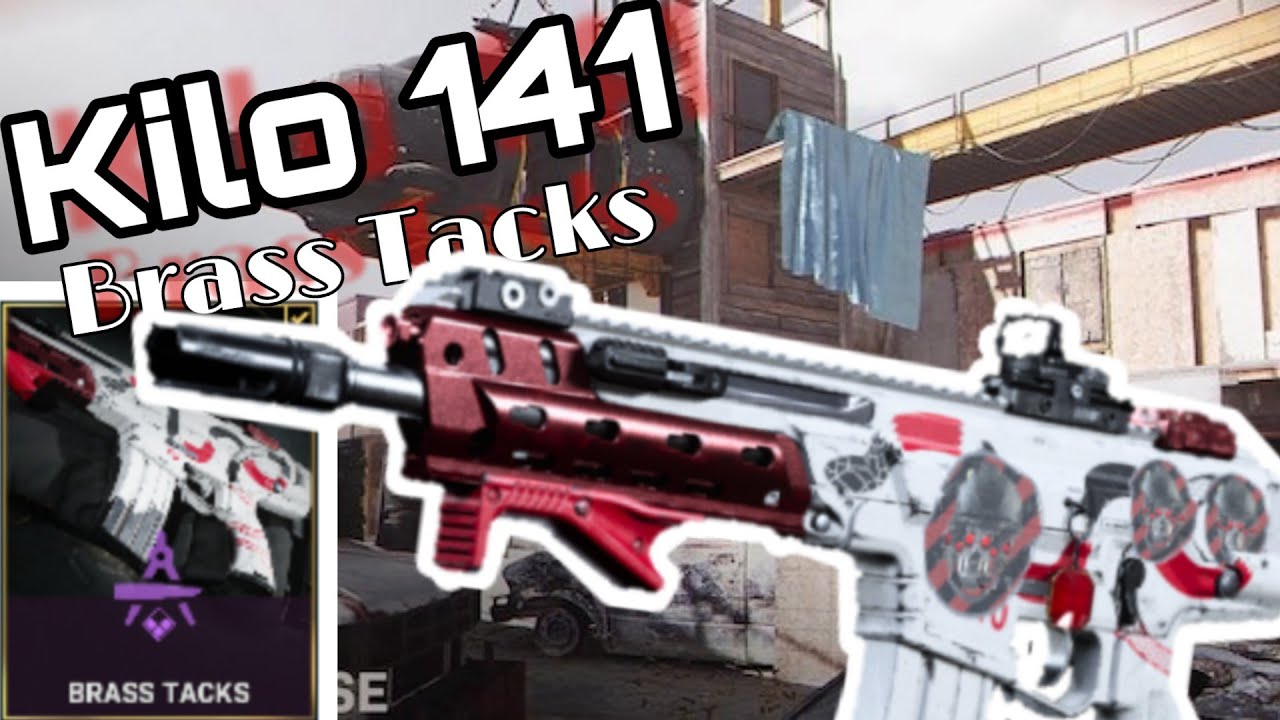 KILO 141 BRASS TACKS (BLUEPRINT) GAMEPLAY! - Call of Duty: Modern Warfare