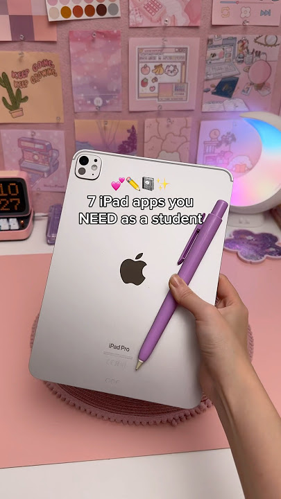 7 iPad apps you NEED as a student ❤️‍🔥✏️ productivity | digital note taking | study | apple pencil