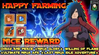 HAPPY FARMING FREE LEGENDARY SCROLLS CHAOS AND PEACE | NINJA GLORY screenshot 3