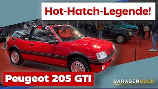 Klein, schnell, legendär: Peugeot 205 GTI | Rétromobile Paris