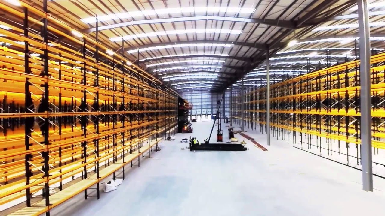 Travis Perkins plc Omega Warrington Distribution Centre YouTube