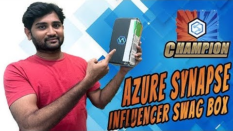 Got Synapse Influencer Swag Box | Azure Synapse Analytics #AzureSynapse #SynapseInfluencers