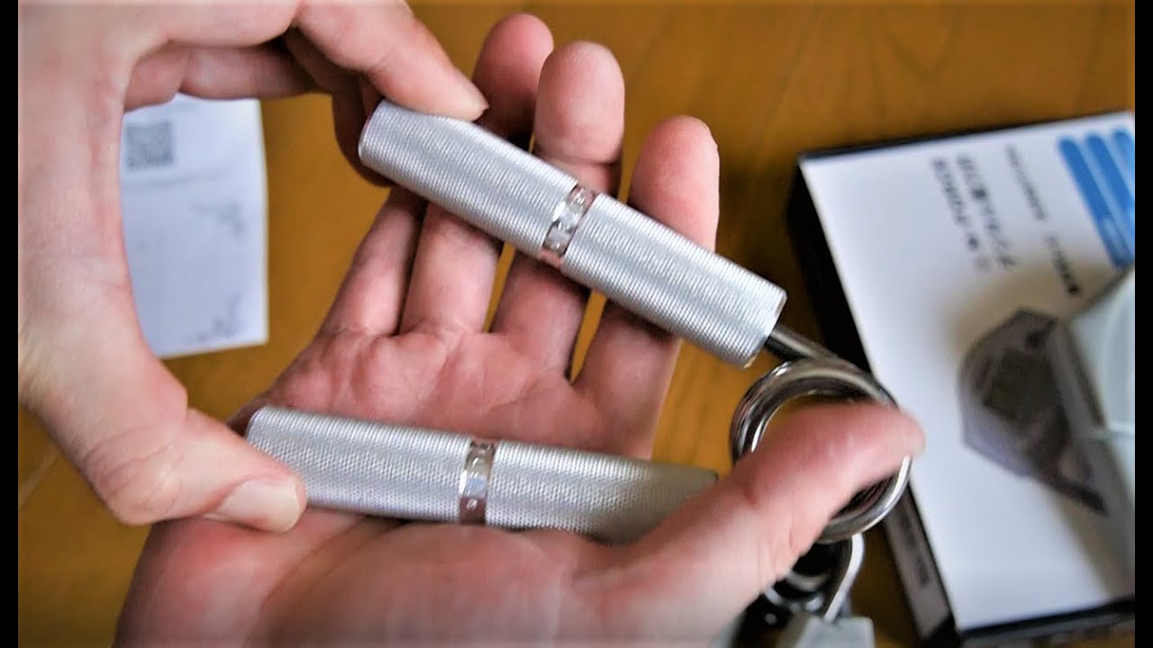 握力測定！CoCグリッパー1.5も握る Grip strength measurement! - YouTube