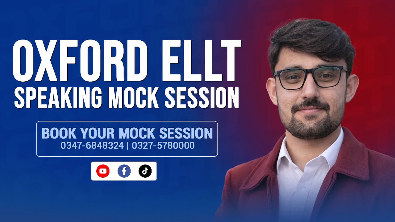 Real Oxford ELLT Speaking Mock Test | Know Your Band Score