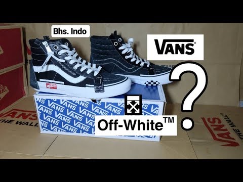 vans sk8 hi cut and paste black