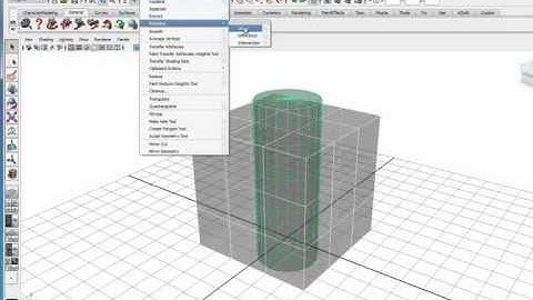 Maya Course I Ch 07 V 03 Boolean Operations
