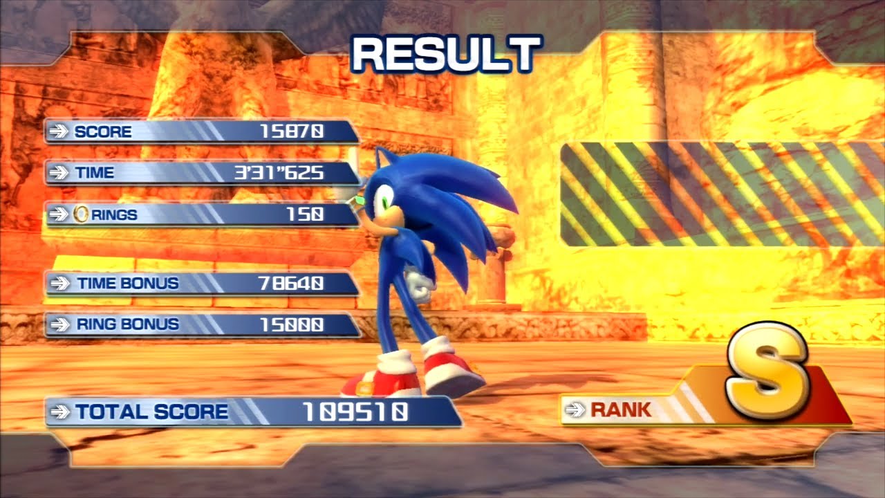 Sonic the Hedgehog 2006: Dusty Desert [Very Hard Mode] (Sonic) S Rank | Reverofenola