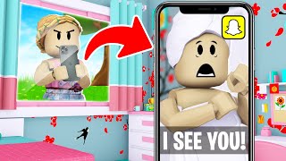 Spying In Roblox Snapchat Movie!