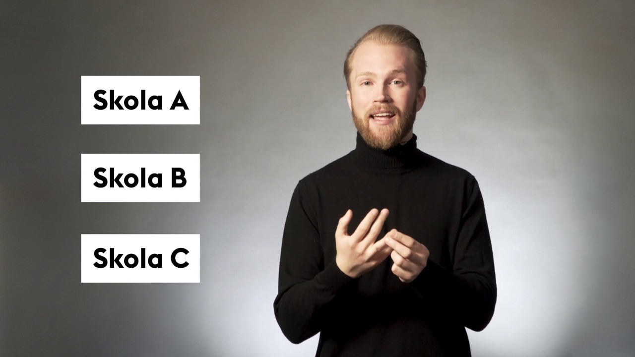 Nedstressat gymnasieval 1: Rangordna skolor