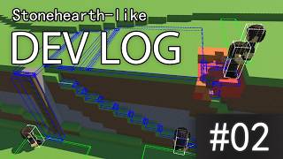 【Indie Game】I optimized the pathfinding in my Stonehearth-like game - Dev Log 02
