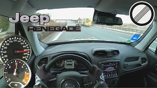 New Jeep Renegade 2021 Limited Acceleration Top Speed Autobahn POV Test Drive