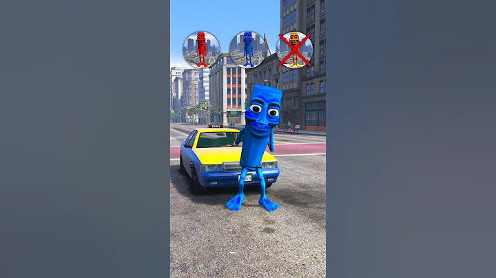 TAXI CHALLENGE BRAINROT RAINBOW tung tung tung sahur in GTA 5 #gta5