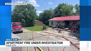 Crews battle two fires at same time