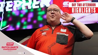 DUTCH DELIGHT! | Day Two Afternoon Highlights | 2024 Dutch Darts Championship