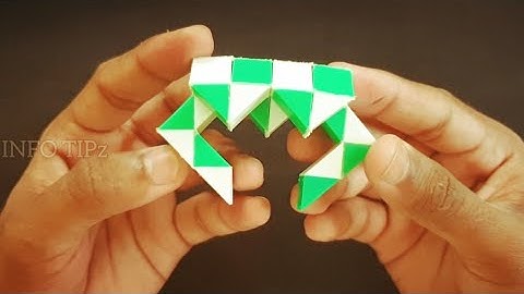 How To Make Crab With Snake Cube |Malayalam Channel |INFO TIPz