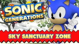 Sonic Generations (PC) - #03 - Sky Sanctuary Zone