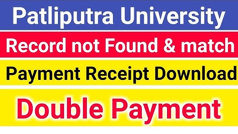 PPU Part-3 Record Not Found, Payment Receipt Not Downloading, Double Payment, Promoted & Failed Form