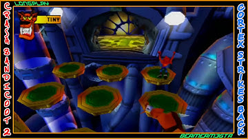 100% Full Walkthrough of Crash Bandicoot 2! (PS3) | PART 2