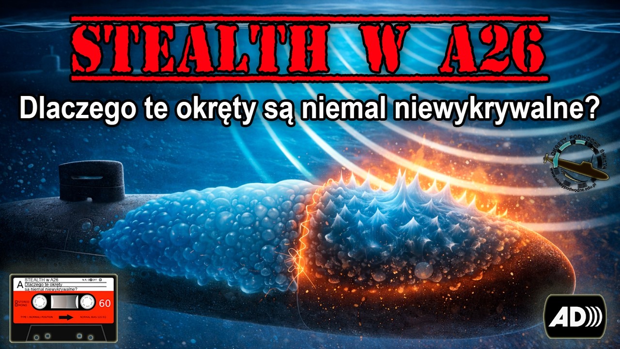 STEALTH w A26 - Dlaczego te okręty są niemal niewykrywalne?