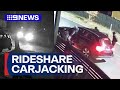 Teens charged after alleged Melbourne rideshare carjacking | 9 News Australia