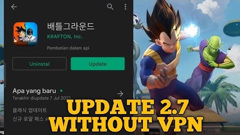 How To Update PUBG Mobile Kr 2.7 Without VPN