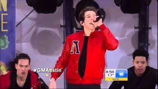 Austin Mahone Performs 'What About Love' on Good Morning America HD  LIVE 1 31 14