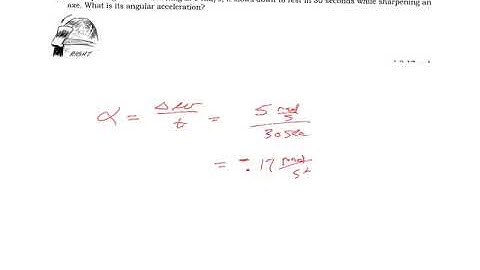 Angular Kinematics WS #18