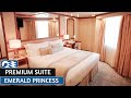 Emerald Princess | Premium Suite | Full Walkthrough Tour &amp; Review | 4K