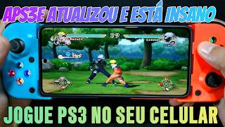 APS3E ATUALIZOU E ESTÁ INSANO MELHOR EMULADOR DE PS3 PARA CELULAR!