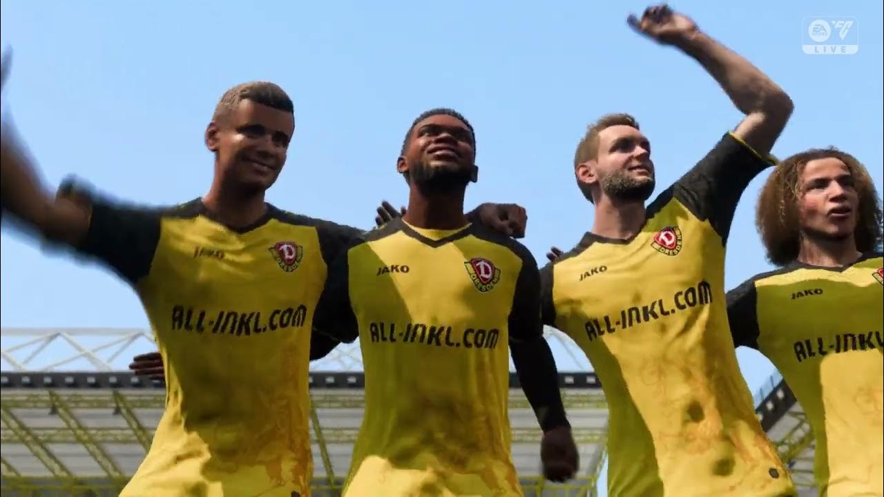 Ostduell gegen Hansa! SG Dynamo Dresden EA FC25 Karriere #003 - YouTube