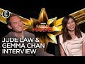 Captain Marvel: Jude Law & Gemma Chan Interview